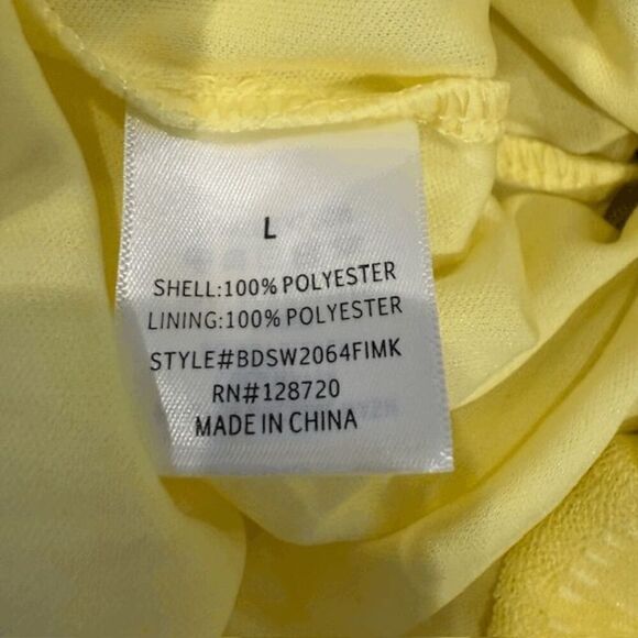 NWT Francesca's Mi Ami Valencia Tiered Ruffle Mini Skirt Swiss Dot Size Large - Picture 8 of 11